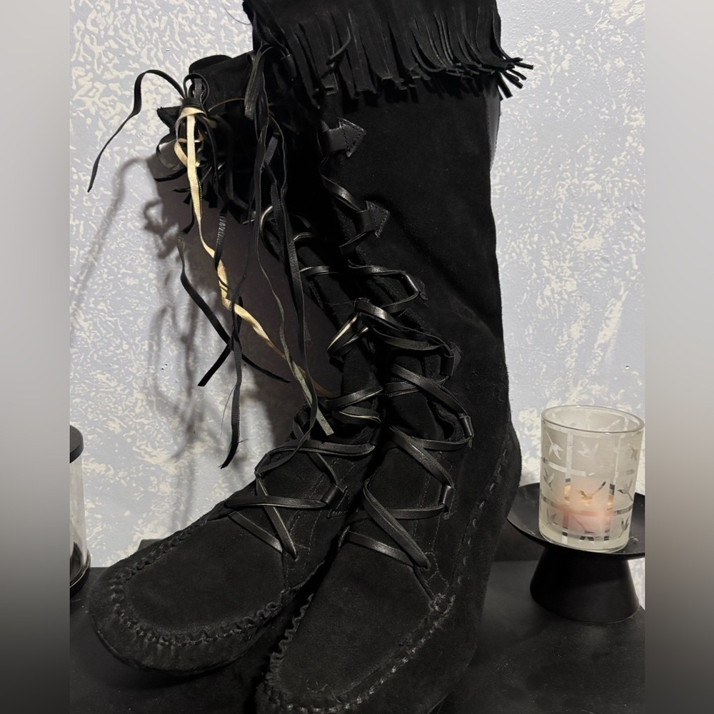 Bronx mocossin style boots black - Picture 2 of 15